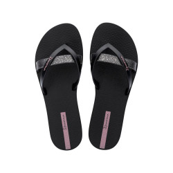 CHANCLAS DE MUJER IPANEMA KIREI CHIC FEM BLACK/GLITTER - Querol online