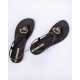 CHANCLAS DE MUJER IPANEMA CLASS STYLISH SANDAL FEM NEGRO DORADO - Querol online