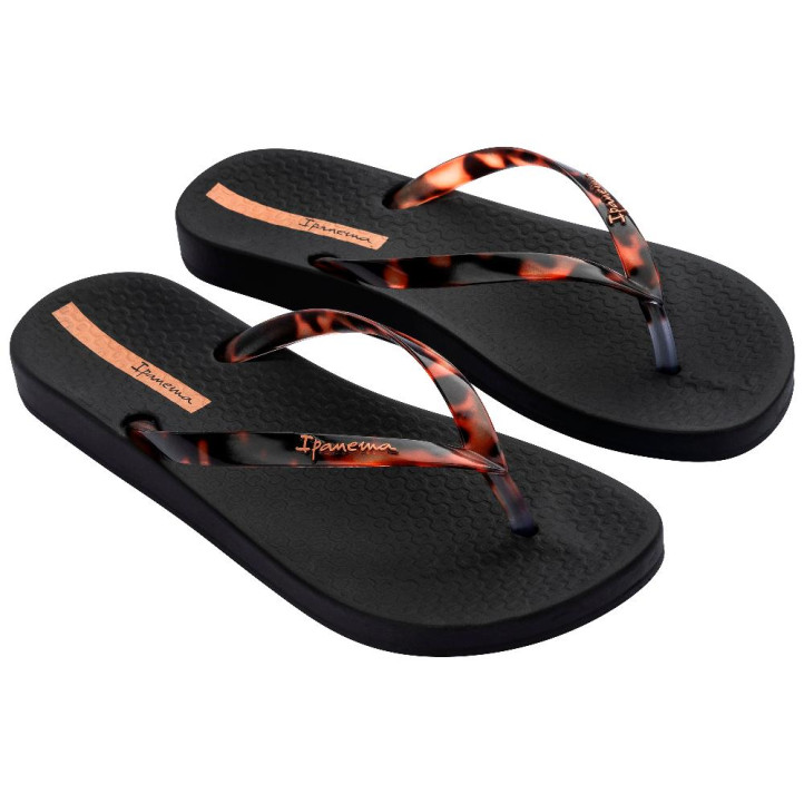 CHANCLAS DE MUJER IPANEMA ANAT CONNECT II FEM BLACK/CLEAR - Querol online