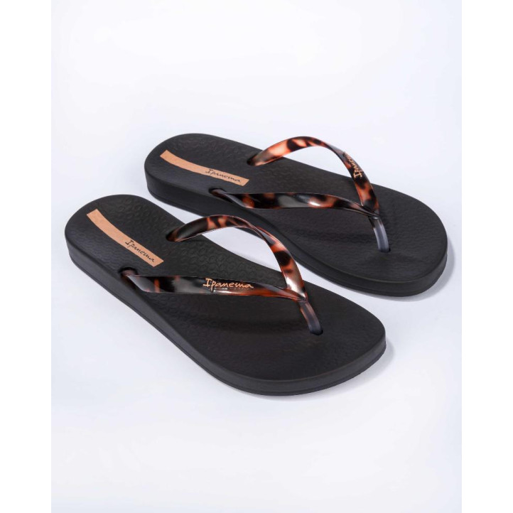 CHANCLAS DE MUJER IPANEMA ANAT CONNECT II FEM BLACK/CLEAR - Querol online