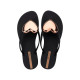 CHANCLAS DE MUJER IPANEMA MAXI FASHION IV FEM BLACK/BRONZE - Querol online