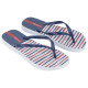 CHANCLAS DE MUJER IPANEMA CLASSICA HAPPY XII FEM WHITE/BLUE - Querol online