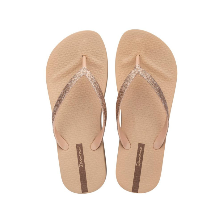 CHANCLAS DE MUJER IPANEMA MESH CHIC PLAT FEM BEIGE - Querol online
