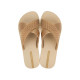 CHANCLAS DE MUJER IPANEMA SENSE SLIDE FEM BEIGE/GOLD - Querol online