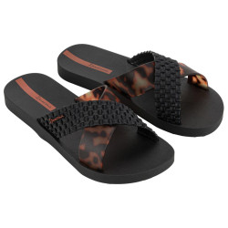 CHANCLAS DE MUJER IPANEMA SENSE SLIDE FEM BLACK/TORT - Querol online