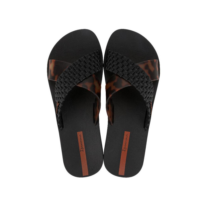 CHANCLAS DE MUJER IPANEMA SENSE SLIDE FEM BLACK/TORT - Querol online