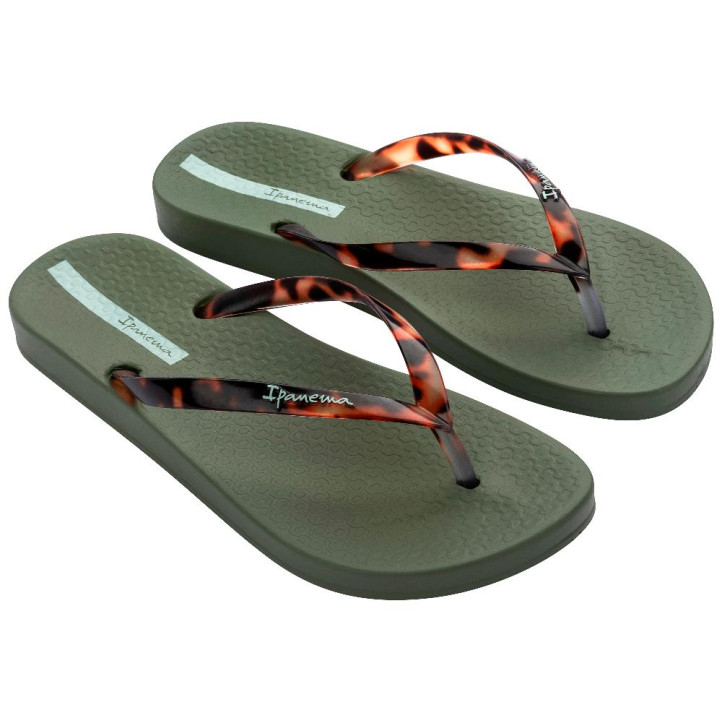 CHANCLAS DE MUJER IPANEMA ANAT CONNECT II FEM GREEN/CLEAR - Querol online