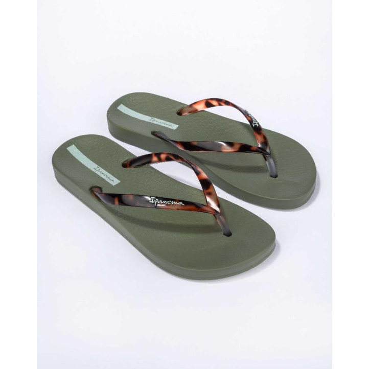 CHANCLAS DE MUJER IPANEMA ANAT CONNECT II FEM GREEN/CLEAR - Querol online