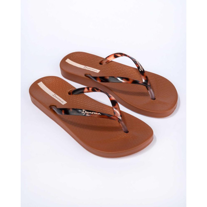 CHANCLAS DE MUJER IPANEMA ANAT CONNECT II FEM BROWN/CLEAR - Querol online