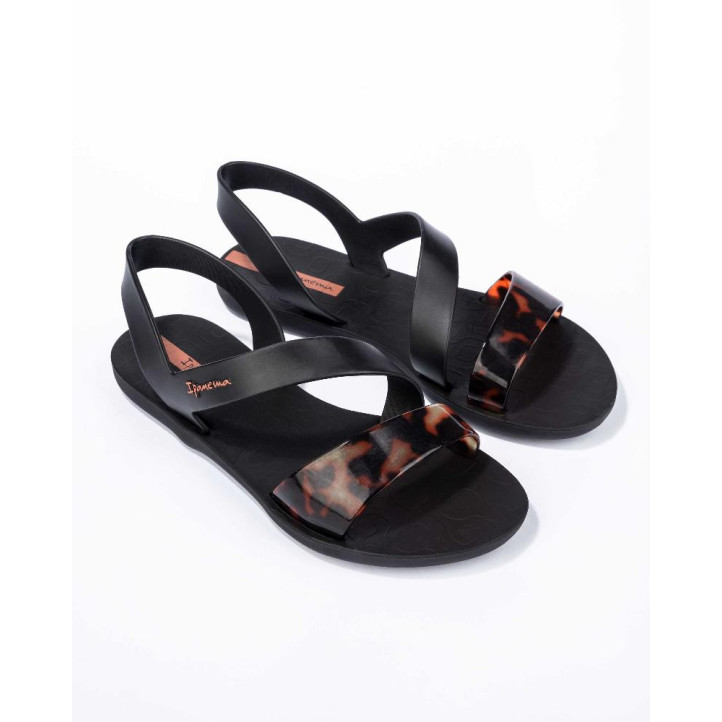 CHANCLAS DE MUJER IPANEMA VIBE SANDAL FEM BLACK PINK - Querol online