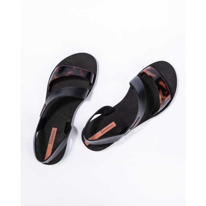 CHANCLAS DE MUJER IPANEMA VIBE SANDAL FEM BLACK PINK - Querol online