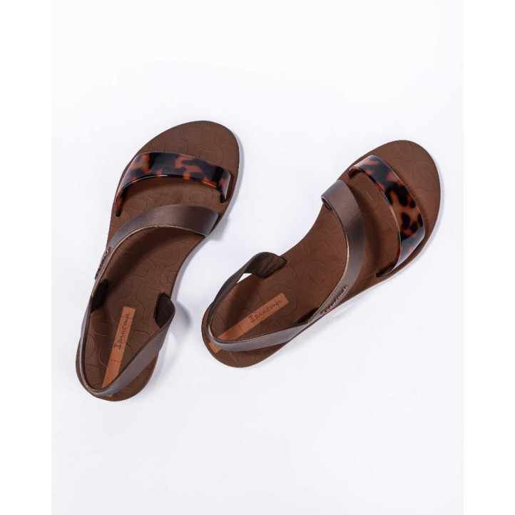 CHANCLAS DE UNISEX IPANEMA VIBE SANDAL FEM MARRON - Querol online