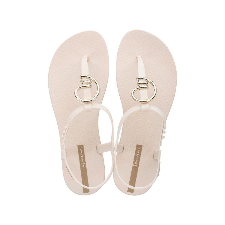 CHANCLAS DE MUJER IPANEMA CLASS STYLISH SANDAL FEM BEIGE DORADO - Querol online