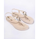 CHANCLAS DE MUJER IPANEMA CLASS STYLISH SANDAL FEM BEIGE DORADO - Querol online