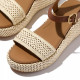 Sandalias plataformas FITFLOP woven beige - Querol online