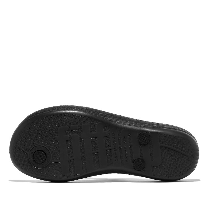 Chanclas FITFLOP iqushion multi crystal negras - Querol online