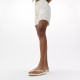 Chanclas FITFLOP iqushion doradas con suela gruesa - Querol online