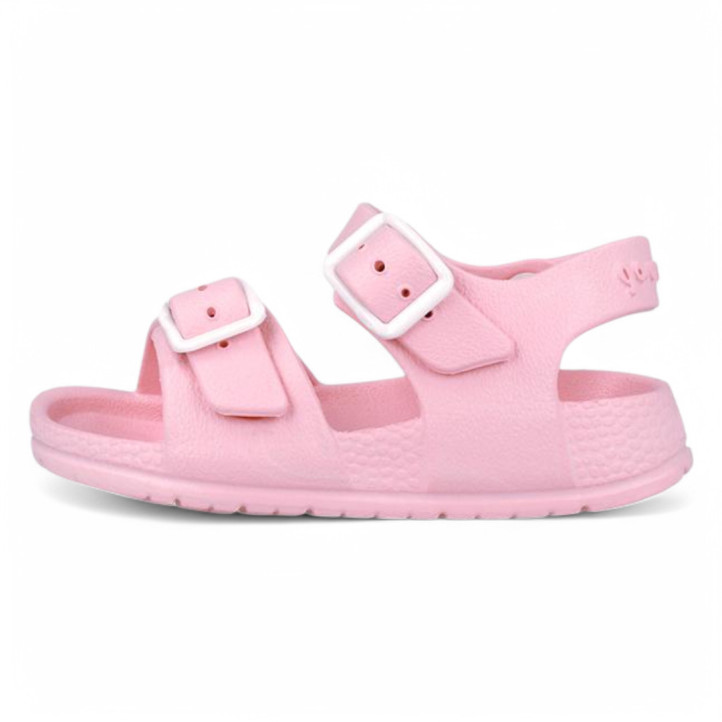 Chanclas Garvalin 252850 rosas con hebilla ajustable y cierre con botón - Querol online