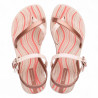 Chanclas Ipanema fashion sand x en beige metálico