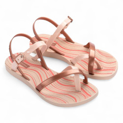 Chanclas Ipanema fashion sand x en beige metálico - Querol online