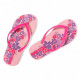 Chanclas Ipanema classic happy rosas y lilas con flores en la plantilla - Querol online