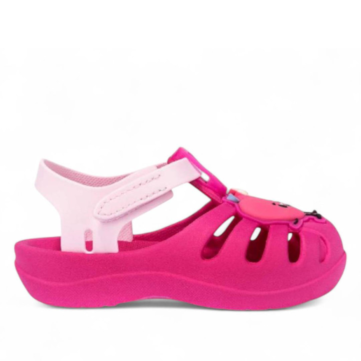 Chanclas Ipanema summer xiv en tonos rosas con manzana y fresa - Querol online