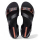 Chanclas Ipanema vibe sandal negras diseño carey - Querol online