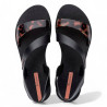 Xancles Ipanema vibe sandal negres disseny carey