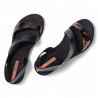 Chanclas Ipanema vibe sandal negras diseño carey