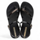 Chanclas Ipanema fashion sand viii negras y doradas - Querol online