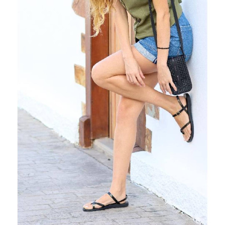 Chanclas Ipanema fashion sand viii negras y doradas - Querol online