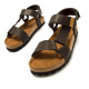 Sandàlies Mustang adam marrons amb sola de suru - Querol online