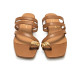 SANDALIAS DE MUJER MUSTANG NECANE MARRON 54912 60647 - Querol online