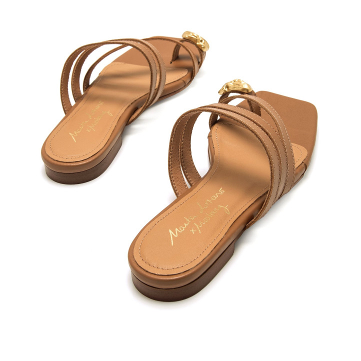 SANDALIAS DE MUJER MUSTANG NECANE MARRON 54912 60647 - Querol online
