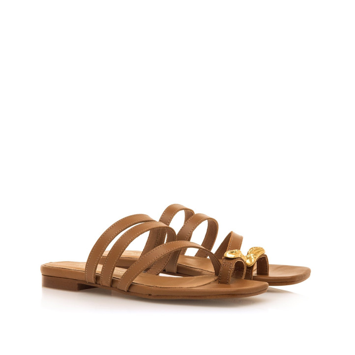 SANDALIAS DE MUJER MUSTANG NECANE MARRON 54912 60647 - Querol online