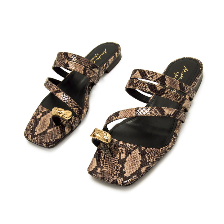 SANDALIAS DE MUJER MUSTANG NECANE MARRON 54912 60648 - Querol online