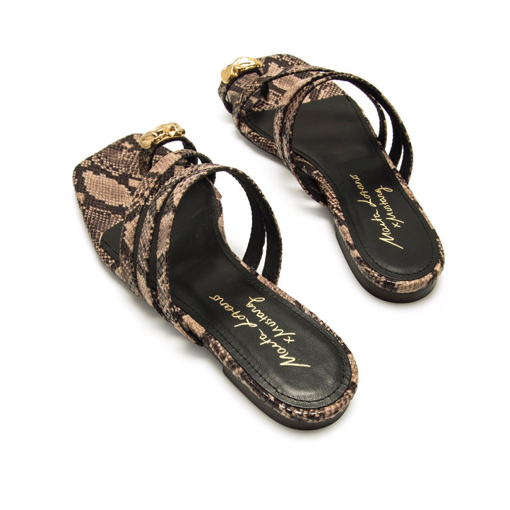 SANDALIAS DE MUJER MUSTANG NECANE MARRON 54912 60648 - Querol online