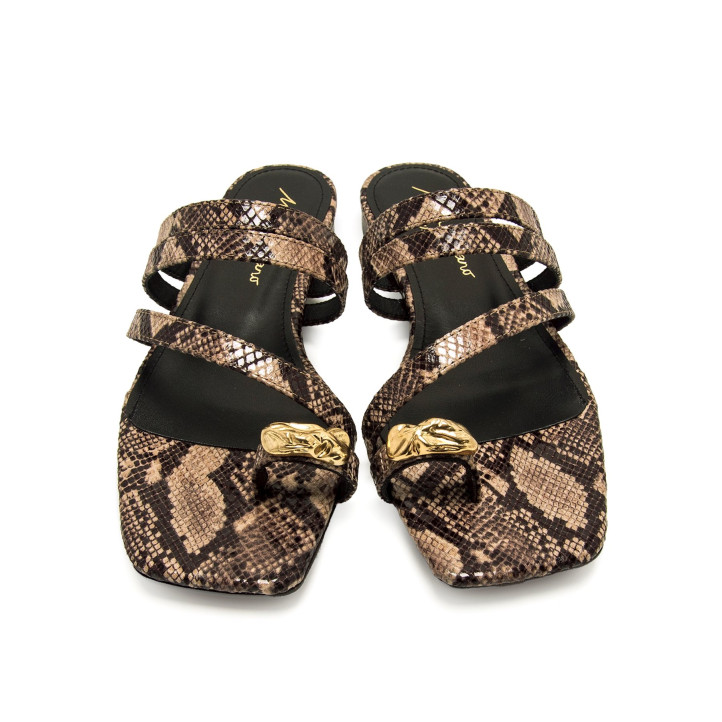 SANDALIAS DE MUJER MUSTANG NECANE MARRON 54912 60648 - Querol online