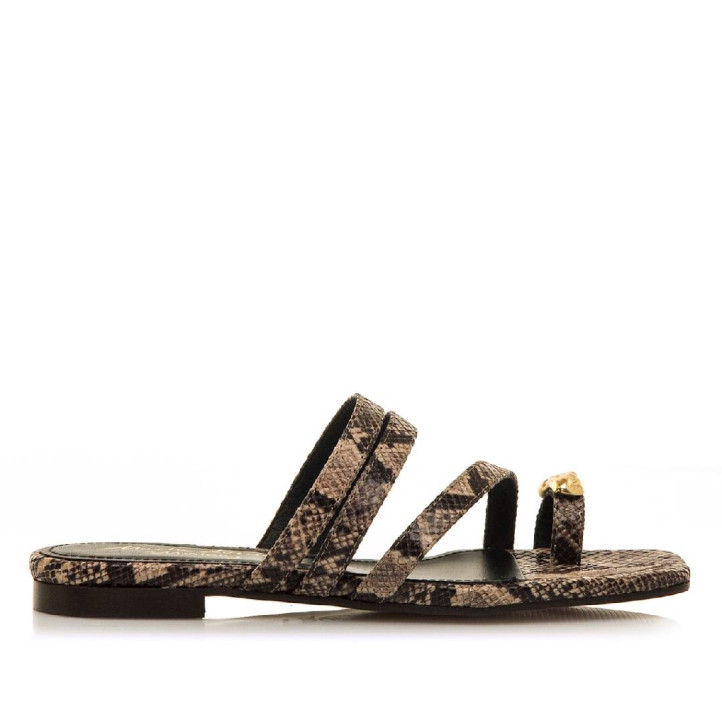 SANDALIAS DE MUJER MUSTANG NECANE MARRON 54912 60648 - Querol online