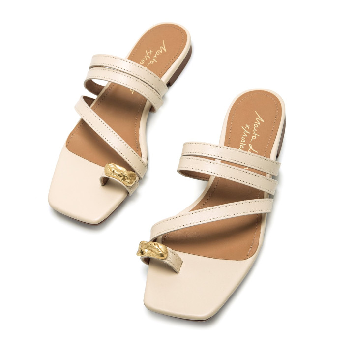 SANDALIAS DE MUJER MUSTANG NECANE BEIGE 54912 60644 - Querol online