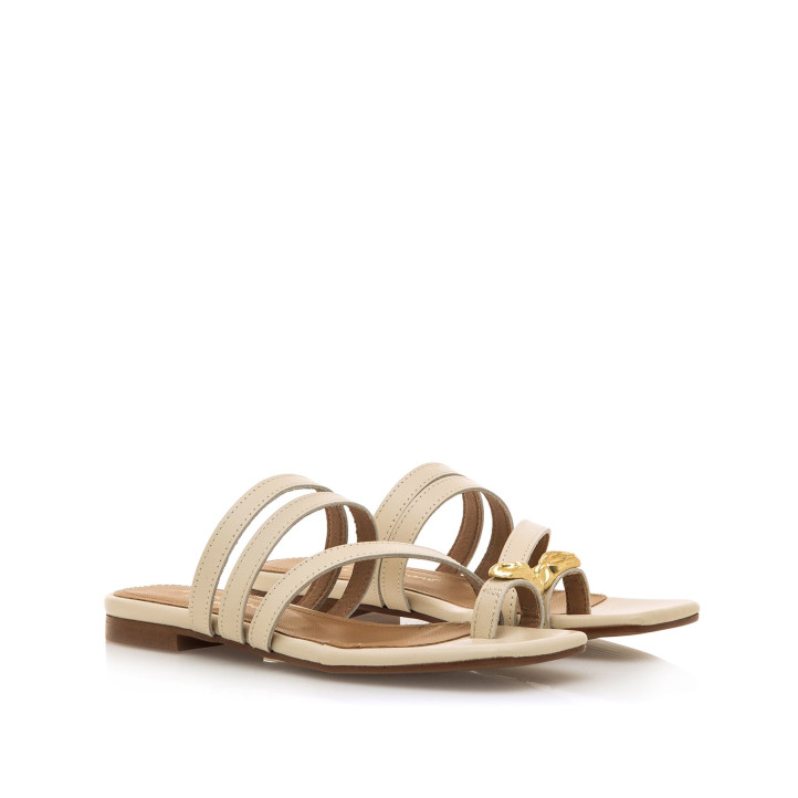 SANDALIAS DE MUJER MUSTANG NECANE BEIGE 54912 60644 - Querol online
