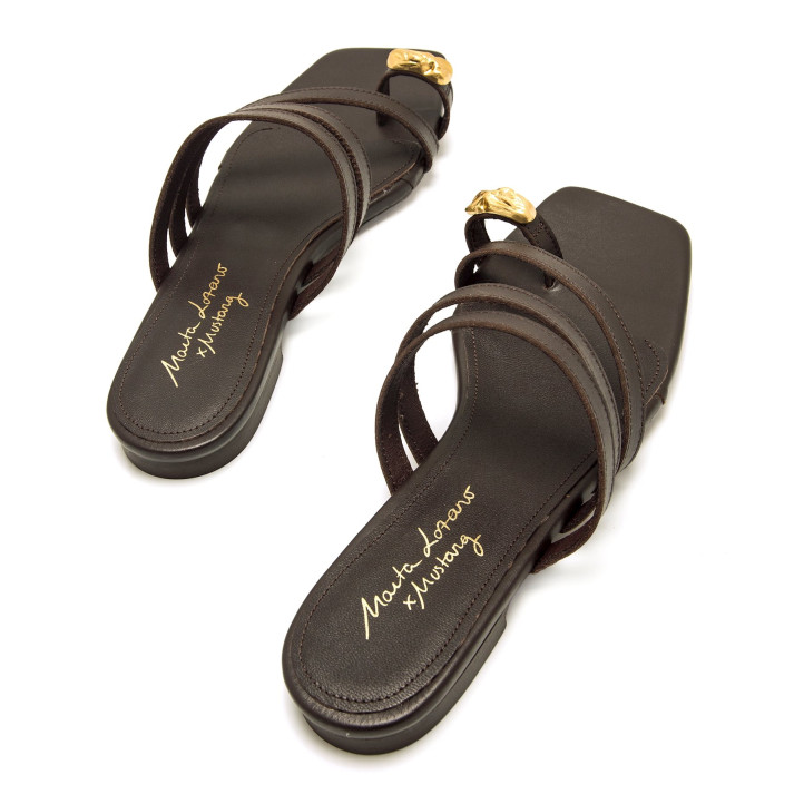 SANDALIAS DE MUJER MUSTANG NECANE MARRON 54912 60645 - Querol online