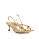 SANDALIAS DE MUJER MUSTANG MARTA ORO 54914N 60639 - Querol online