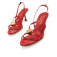 SANDALIAS DE MUJER MUSTANG MARTA ROJO 54914N 60640 - Querol online