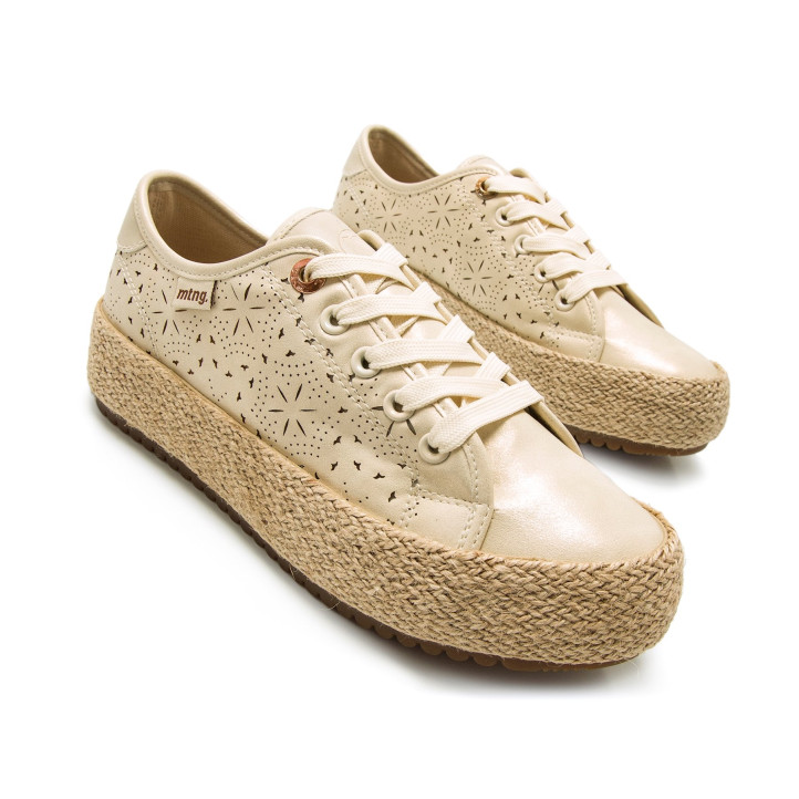 DEPORTIVAS DE MUJER MUSTANG CARIBE ORO 60415 59645 - Querol online
