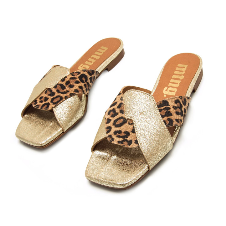 SANDALIAS DE MUJER MUSTANG NECANE ORO 54382 60331 - Querol online