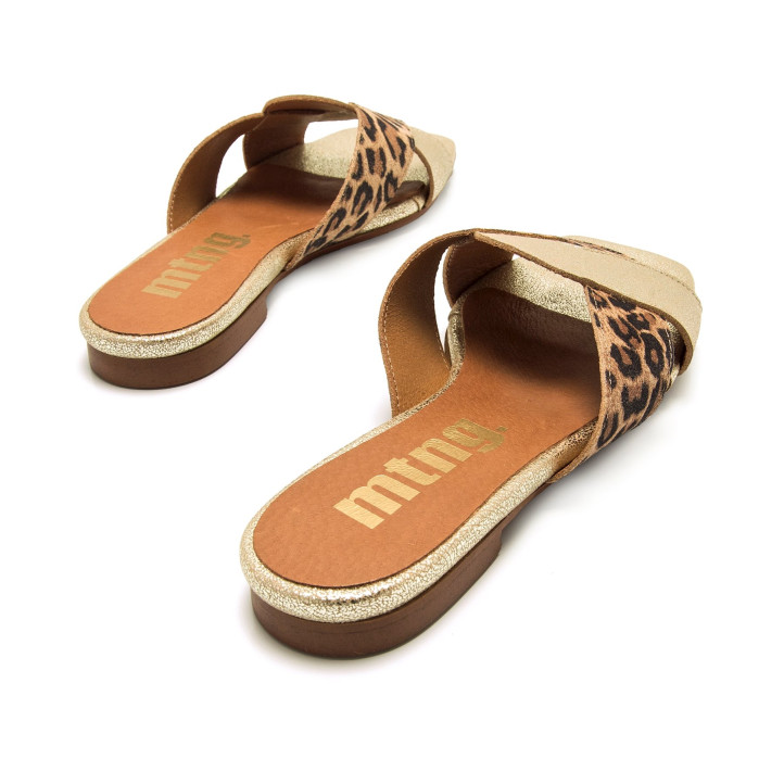 SANDALIAS DE MUJER MUSTANG NECANE ORO 54382 60331 - Querol online