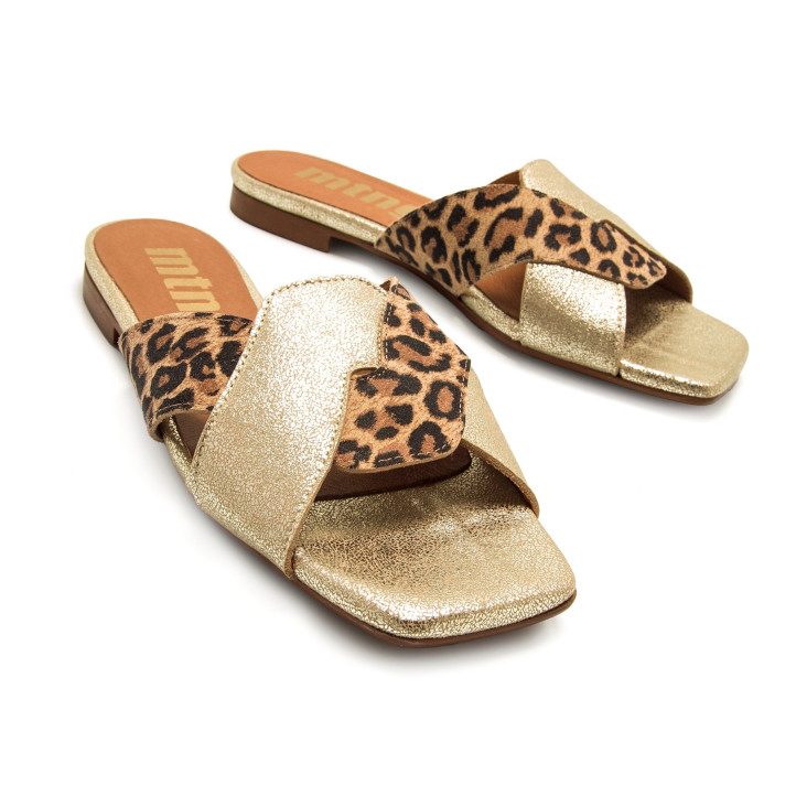 SANDALIAS DE MUJER MUSTANG NECANE ORO 54382 60331 - Querol online