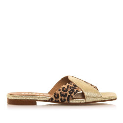 SANDALIAS DE MUJER MUSTANG NECANE ORO 54382 60331 - Querol online
