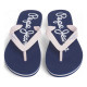 Xancles Pepe Jeans bay beach blaves i roses amb detalls blancs i tira al dit - Querol online